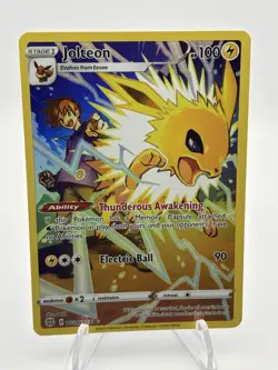 Pokemon TCG Jolteon TG04/TG30 Holo Rare Trainer Gallery Brilliant Stars - Image 1