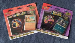 Pokemon Ascended Heroes Tech Collection Set! One Gastly And One Charmander *New" - Image 1