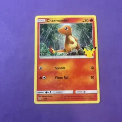 Pokemon Celebrations: McDonalds Stamped Promo Charmander - 25th Anniversary 2021 - Image 1