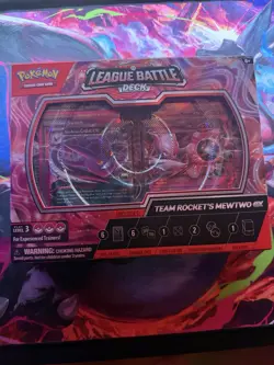 Pokemon TCG League Battle Deck Team Rocket's Mewtwo- NEW - Image 1