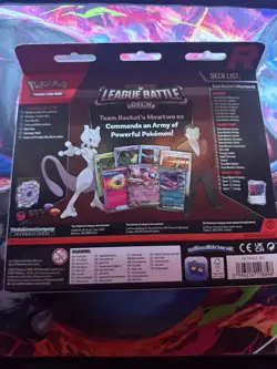 Pokemon TCG League Battle Deck Team Rocket's Mewtwo- NEW - Image 2