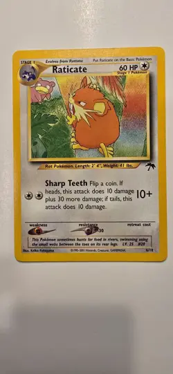 2001 Pokemon Southern Islands #6/18 Raticate NM - Image 1