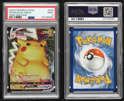 Pikachu VMAX Pokemon Sword & Shield Vivid Voltage PSA 9 MINT - Image 3