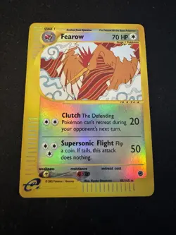 Pokemon FEAROW 11/165 | REVERSE HOLO | Near Mint | Expedition | 2002 - Image 1