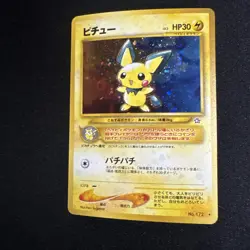 Pokemon Neo Genesis PICHU Japanese #172 Holo - Image 2