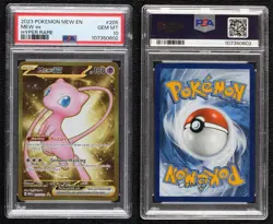 Hyper Rare - Mew ex Pokemon Scarlet & Violet 151 MEW PSA 10 GEM MT - Image 3