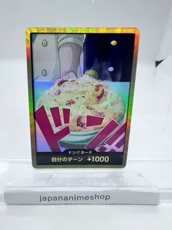 DON !! Card [Gold Frame] (Sanji) ONE PIECE Card The Best Vol.2 - Japanese - Image 1