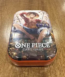 One Piece Tin Pack Set Vol.2 (TS-02) LUFFY x1 Factory Sealed READY TO SHIP NOW - Image 2