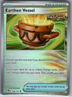 Earthen Vessel (Poke Ball) 106/131 SV: Prismatic Evolutions - Pokemon Card - NM - Image 1