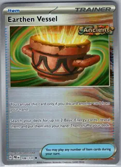 Earthen Vessel Poke Ball 106/131 SV: Prismatic Evolutions - Pokemon Card - NM - Image 1