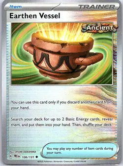 Earthen Vessel (Poke Ball) 106/131 SV: Prismatic Evolutions - Pokemon Card - NM - Image 1