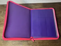 Pokemon 151 Purple 9-Pocket Zip Binder - 360 Cards - Purple Pages - NEW - Image 4
