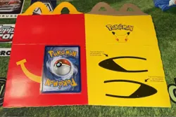 McDONALD’s Happy Meal Box UNUSED PLUS Pokemon Gengar EX 34/119 card SUPER RARE! - Image 2