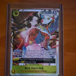English NM Boa Hancock OP14-112 SR Azure Sea's Seven One Piece Card - Image 1