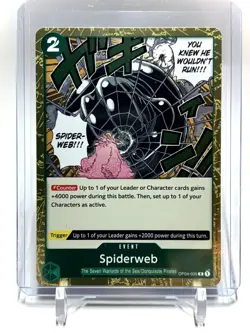OP04-035 Spiderweb Kingdom of Intrigue - One Piece Card Game - Image 1