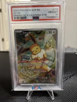 Eevee 173 Sv: Scarlet & Violet Promo Cards Holo PSA 10 - Image 1