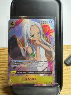 S-Snake OP13-114 R Carrying On His Will One Piece Card Game - Image 1