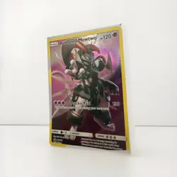 Pokemon Armored Mewtwo SM228 Promo Holo Card 120 HP 130 Attack - Image 2