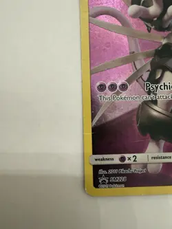 Pokemon Armored Mewtwo SM228 Promo Holo Card 120 HP 130 Attack - Image 5