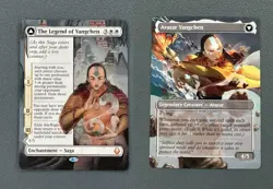 The Legend of Yangchen MTG Avatar: The Last Airbender Hand Painted Altered Art v - Image 1