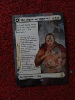 The Legend of Yangchen MTG Avatar: The Last Airbender Hand Painted Altered Art v - Image 4