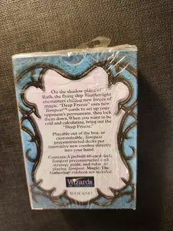 Torn outer wrapper but inner-seal intact Tempest Deep Freeze Precon Deck - Image 2