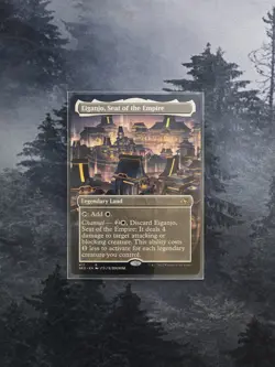 Eiganjo, Seat of the Empire (Borderless) Kamigawa: Neon Dynasty Regular - Image 1