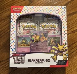 Pokemon TCG: Scarlet & Violet-151 Alakazam ex Collection Booster Box 820650855269 - Image 1