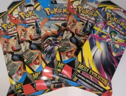Mega Evolution Sleeved Booster Pack X5 - Sealed Pokemon Blister Pack lot Of 5 - Image 1