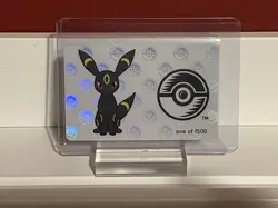 UNGRADED Pokemon Center x Bear Walker Umbreon Skateboard COA - Image 3