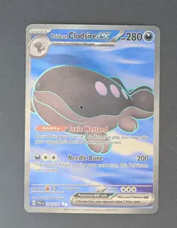 Pokemon TCG Paldean Clodsire ex Full Art 244/193 Ultra Rare Paldea Evolved NM - Image 1