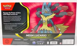 Set of 2 - Pokemon TCG Mega Lucario ex Figure Collection Box Factory Sealed - Image 4