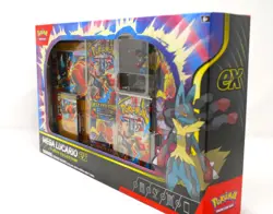 Set of 2 - Pokemon TCG Mega Lucario ex Figure Collection Box Factory Sealed - Image 5