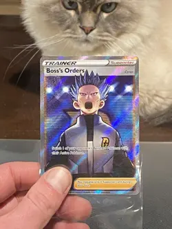 Boss's Orders SWSH251 Cyrus Promo Pokemon TCG - Image 3