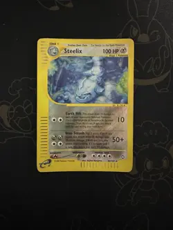 Steelix 35/147 Holo 2003 Aquapolis Pokemon Card TCG HP Reverse Holo - Image 1