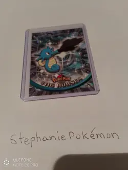 pokemon 1999 #116 Horsea topps tv animation Blue Logo - Image 1