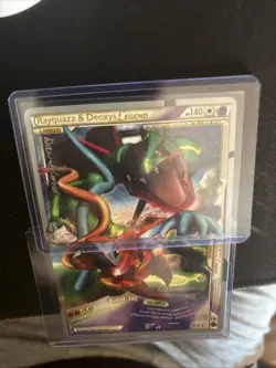 Rayquaza & Deoxys Legend 89/90 90/90 2011 Pokemon World Championships D Cohen NM - Image 3