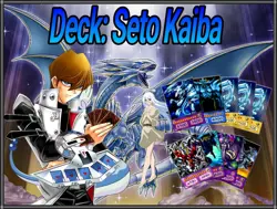 Yugioh Cards Anime Style - Seto Kaiba - Blue Eyes 72 Cards - Image 1