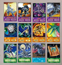 Yugioh Cards Anime Style - Seto Kaiba - Blue Eyes 72 Cards - Image 4