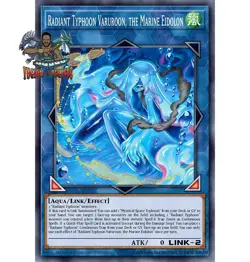 Yugioh! 1x Radiant Typhoon Varuroon, the Marine Eidolon BPRO-EN049 Ultra Rare NM - Image 1