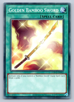 Golden Bamboo Sword - LODT-EN062 - Common - Yugioh - Image 1