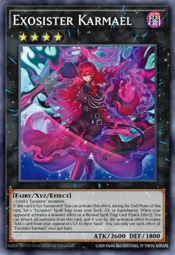 BPRO-EN044 Exosister Karmael Ultra Rare 1st Edition YuGiOh Preorder - Image 1