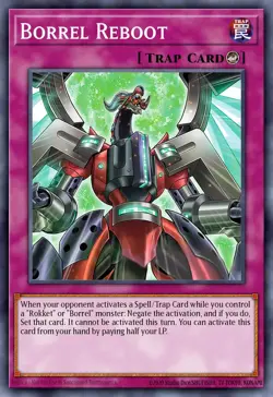 Yugioh BPRO-EN070 - Borrel Reboot - Super Rare - Image 1