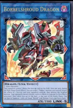 BPRO-EN047 Borrelshroud Dragon Ultra Rare 1st Edition YuGiOh Preorder - Image 1
