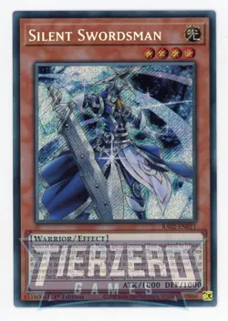 Yugioh RA02-EN011 - Silent Swordsman - Secret Rare - Image 1