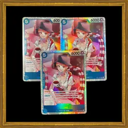Nami Op11-054 One Piece TCG English Sr Playset Blue Foil - Image 1