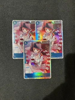 Nami Op11-054 One Piece TCG English Sr Playset Blue Foil - Image 3