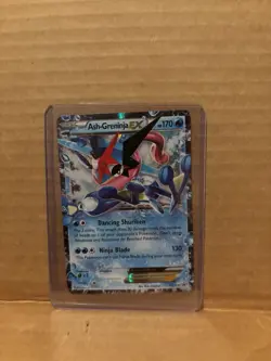 Pokemon Ash-Greninja EX XY133 XY Promo Holo Basic HP170 TCG Card English - Image 1