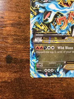 Pokemon TCG Mega M Charizard EX Flashfire Holo Ultra Rare Card 69/106 XY MP - Image 3