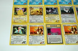 24 Assorted Pokemon Cards Lot 20 First Editions Vintage 3 Halo 1 Trainer English - Image 5